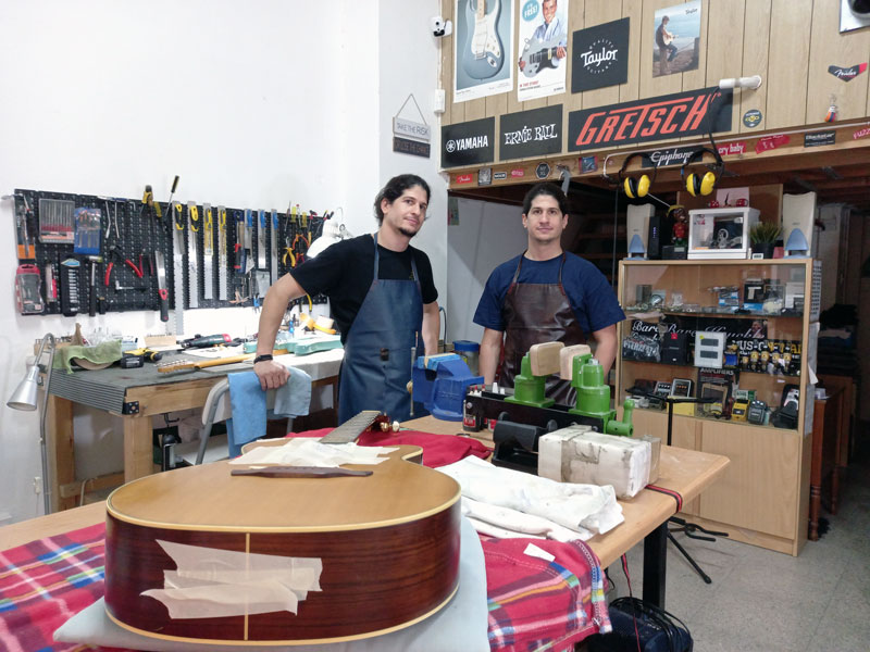 George and Khatch Luthiers of G and K Instruments